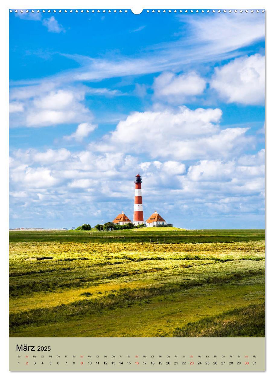 Bild: 9783435963843 | NORDSEEFLAIR - St. Peter Ording und Westerhever (Wandkalender 2025...