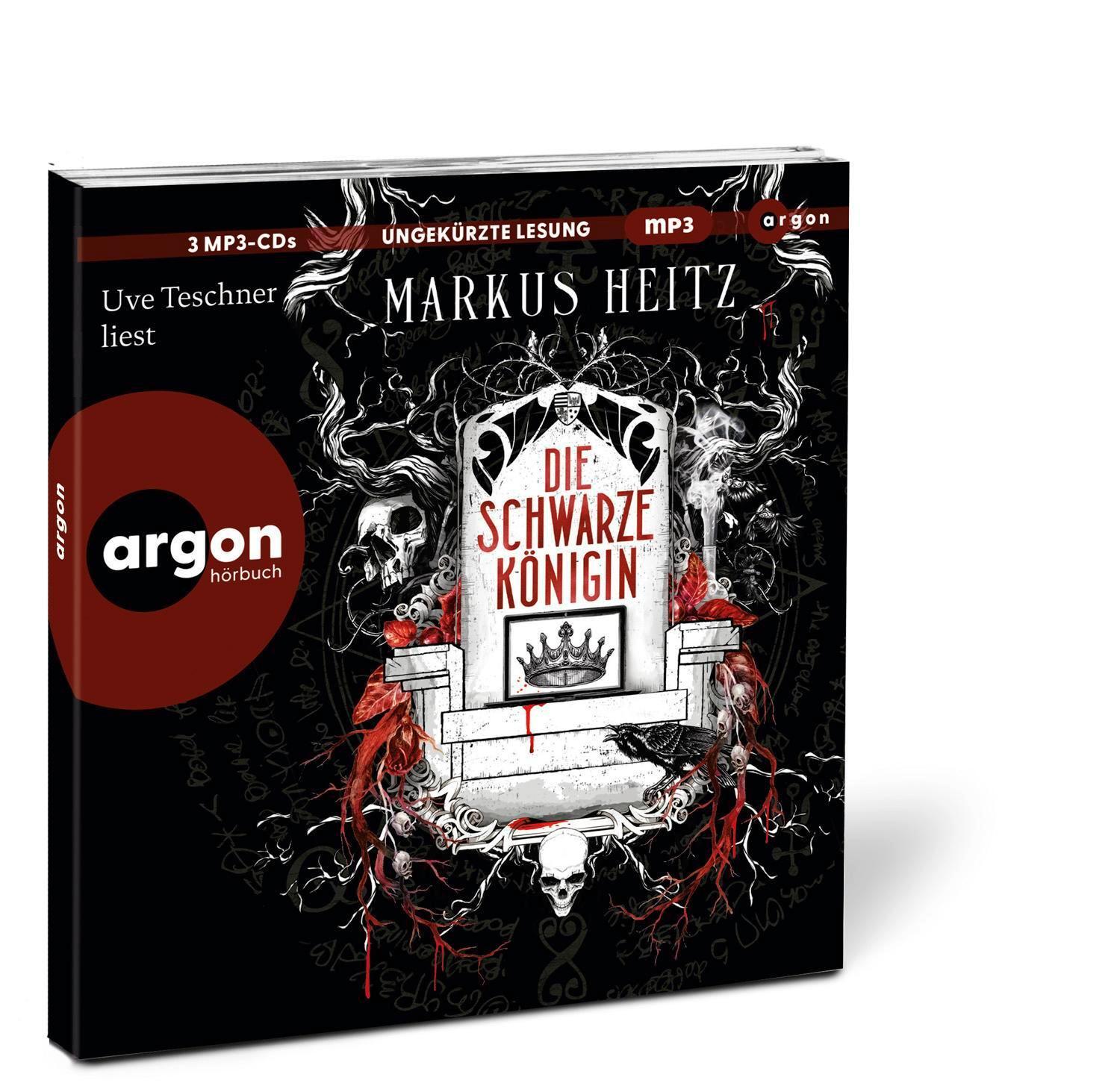 Bild: 9783839820629 | Die Schwarze Königin | Markus Heitz | MP3 | 3 Audio-CDs | Deutsch