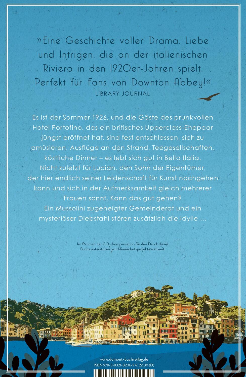 Rückseite: 9783832182069 | Hotel Portofino | Roman | Jp O'Connell | Buch | 384 S. | Deutsch