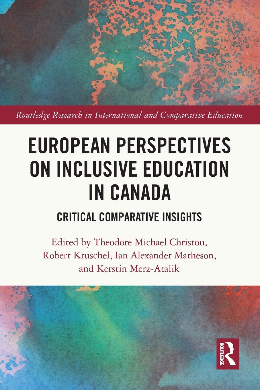 Cover: 9781032069272 | European Perspectives on Inclusive Education in Canada | Taschenbuch