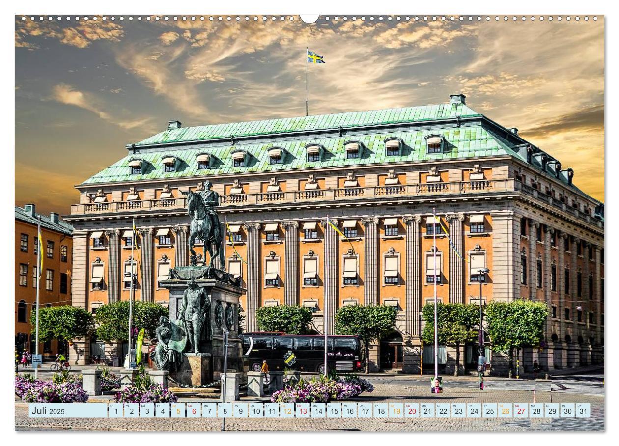 Bild: 9783435573219 | Stockholm - Venedig des Nordens (Wandkalender 2025 DIN A2 quer),...