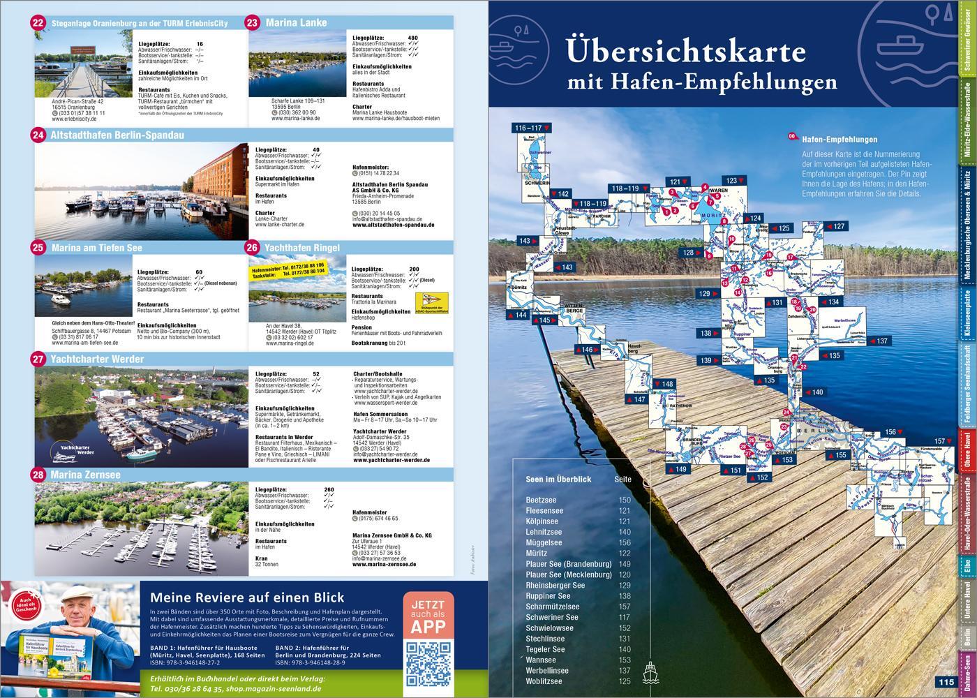 Bild: 9783946148340 | Seenland 2024 | Reisemagazin für Mecklenburg und Brandenburg | Buch