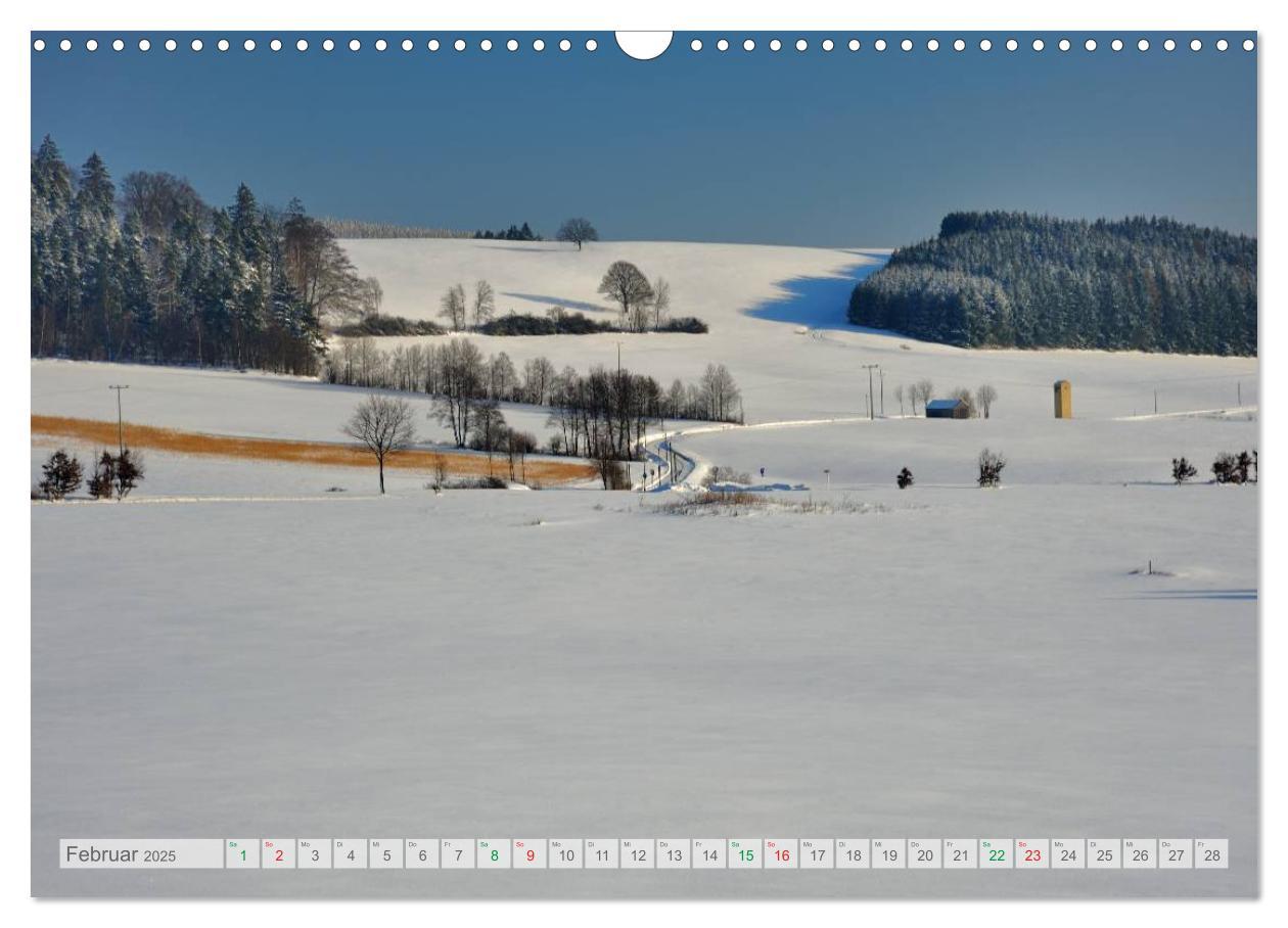 Bild: 9783435646890 | Wunderbare Oberpfalz 2025 (Wandkalender 2025 DIN A3 quer), CALVENDO...