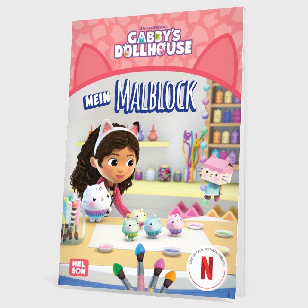 Bild: 9783845125237 | Gabby's Dollhouse: Mein Malblock | Malblock für Kinder ab 4 Jahren