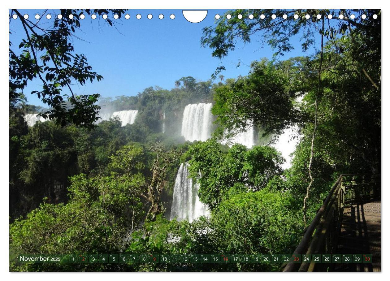 Bild: 9783435717736 | Mein Südamerika, mein Iguazu (Wandkalender 2025 DIN A4 quer),...