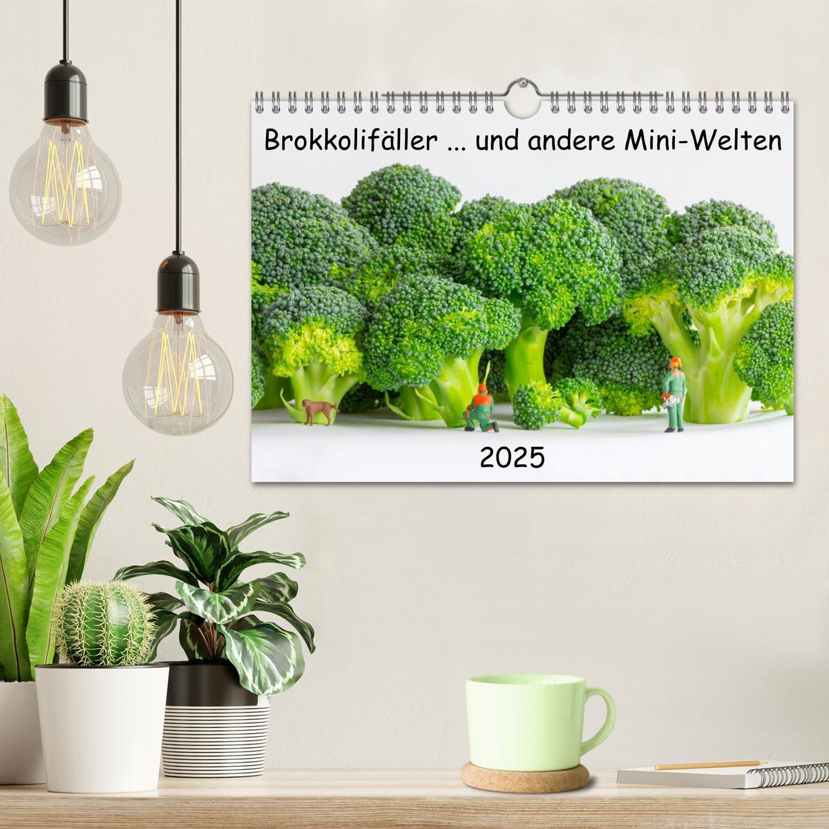 Bild: 9783435062270 | Brokkolifäller ... und andere Mini-Welten (Wandkalender 2025 DIN A4...