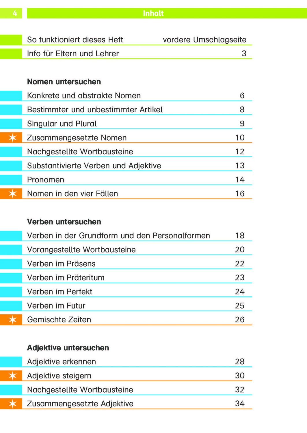 Bild: 9783129495421 | Die Deutsch-Helden Grammatik 4. Klasse. Deutsch in der Grundschule