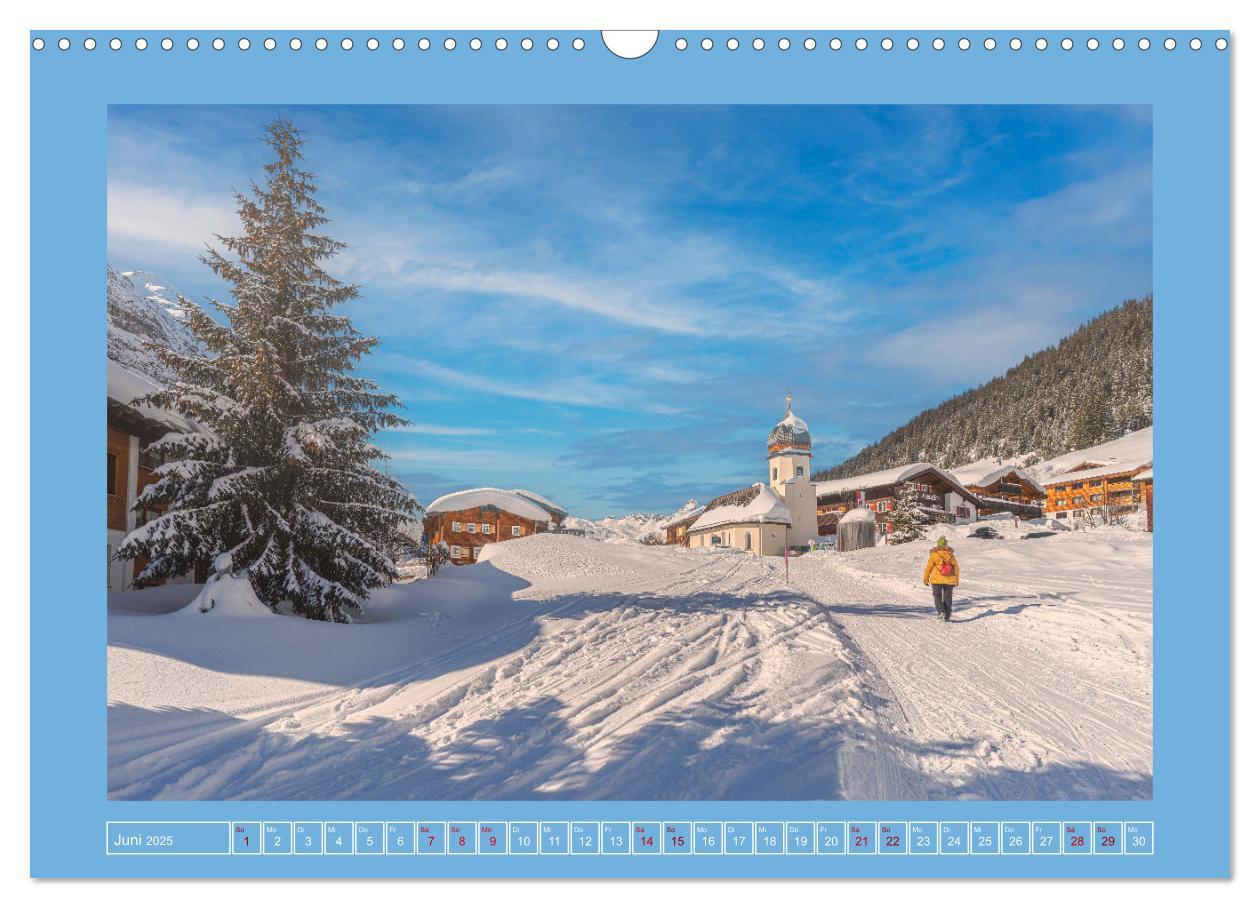 Bild: 9783383946929 | Winterdreams von Lech bis Zug (Wandkalender 2025 DIN A3 quer),...