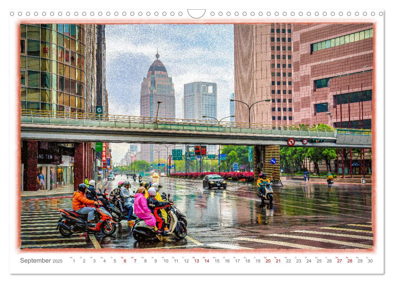 Bild: 9783383912252 | Taipeh, Hauptstadt von Taiwan (Wandkalender 2025 DIN A3 quer),...