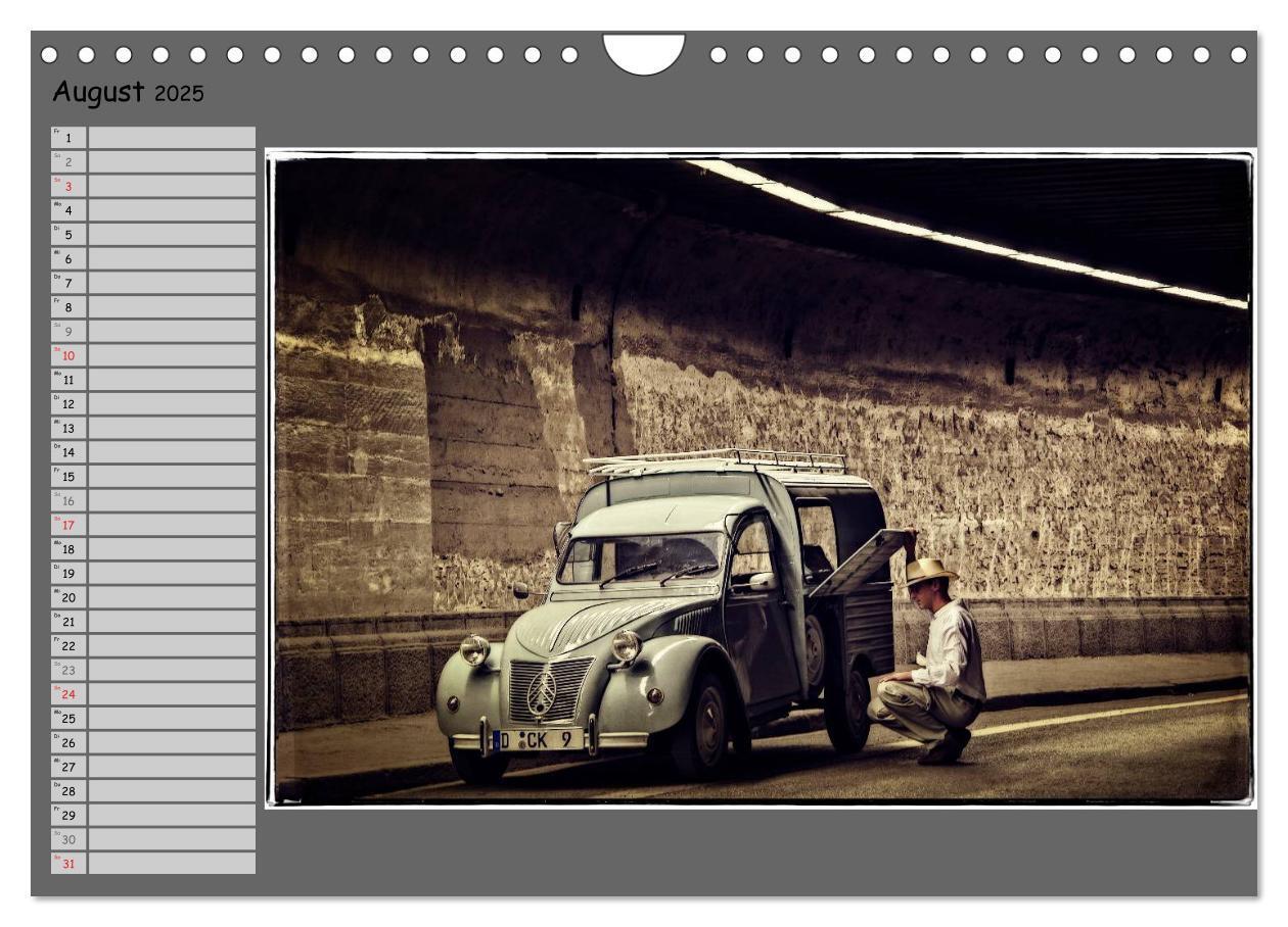 Bild: 9783435553013 | Oldtimer auf Tour (Wandkalender 2025 DIN A4 quer), CALVENDO...