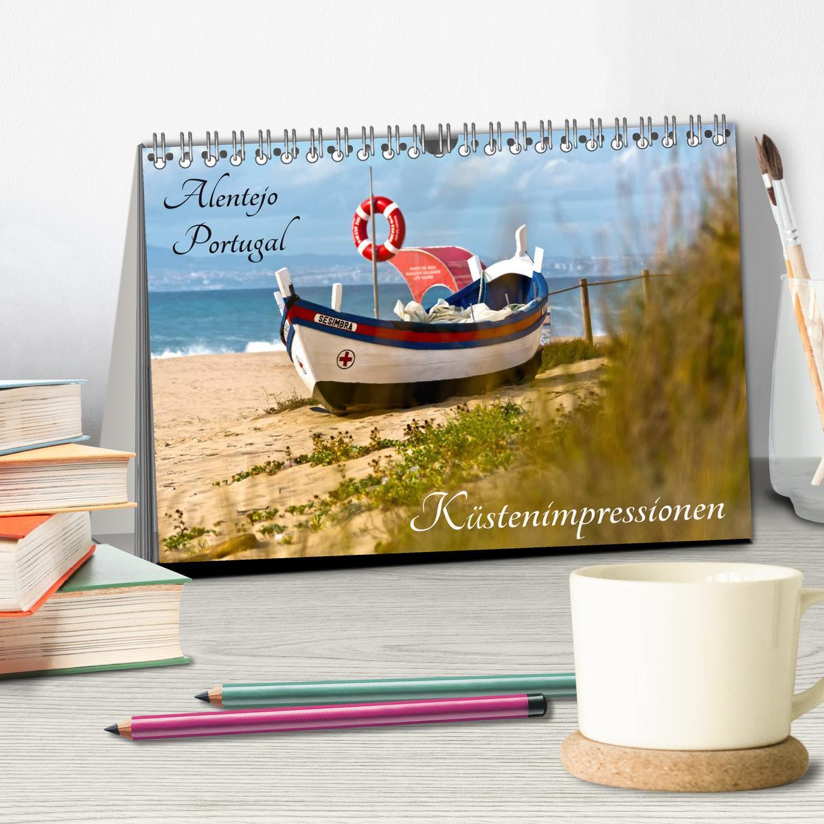 Bild: 9783435121762 | Alentejo Portugal - Küstenimpressionen (Tischkalender 2025 DIN A5...