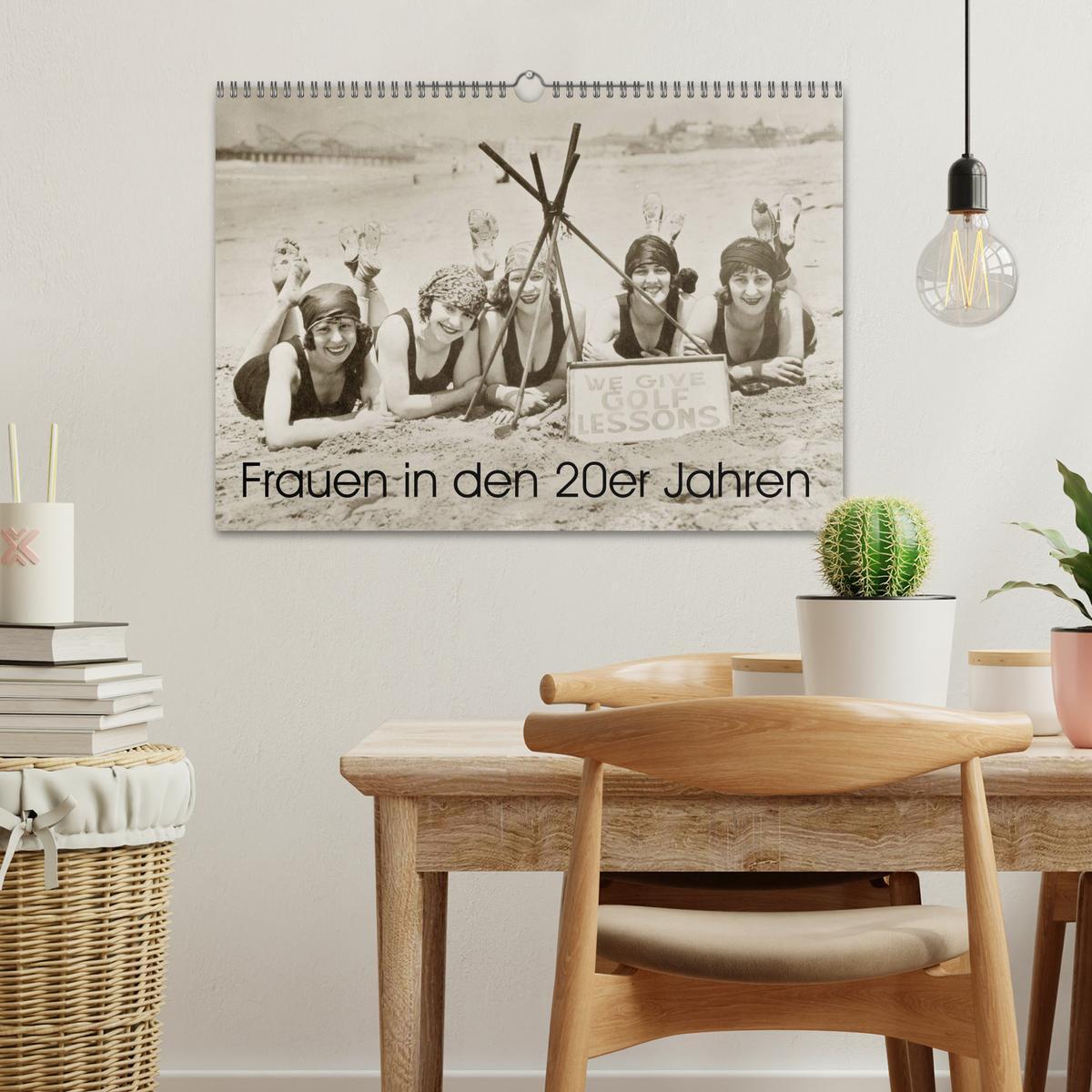 Bild: 9783435683260 | Frauen in den 20er Jahren (Wandkalender 2025 DIN A3 quer), CALVENDO...