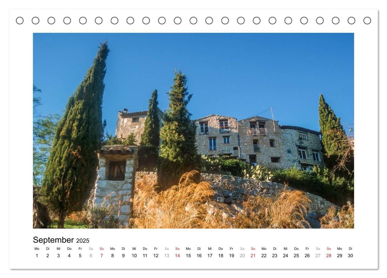 Bild: 9783435668519 | Cote d'Azur - Im Licht der blauen Küste (Tischkalender 2025 DIN A5...