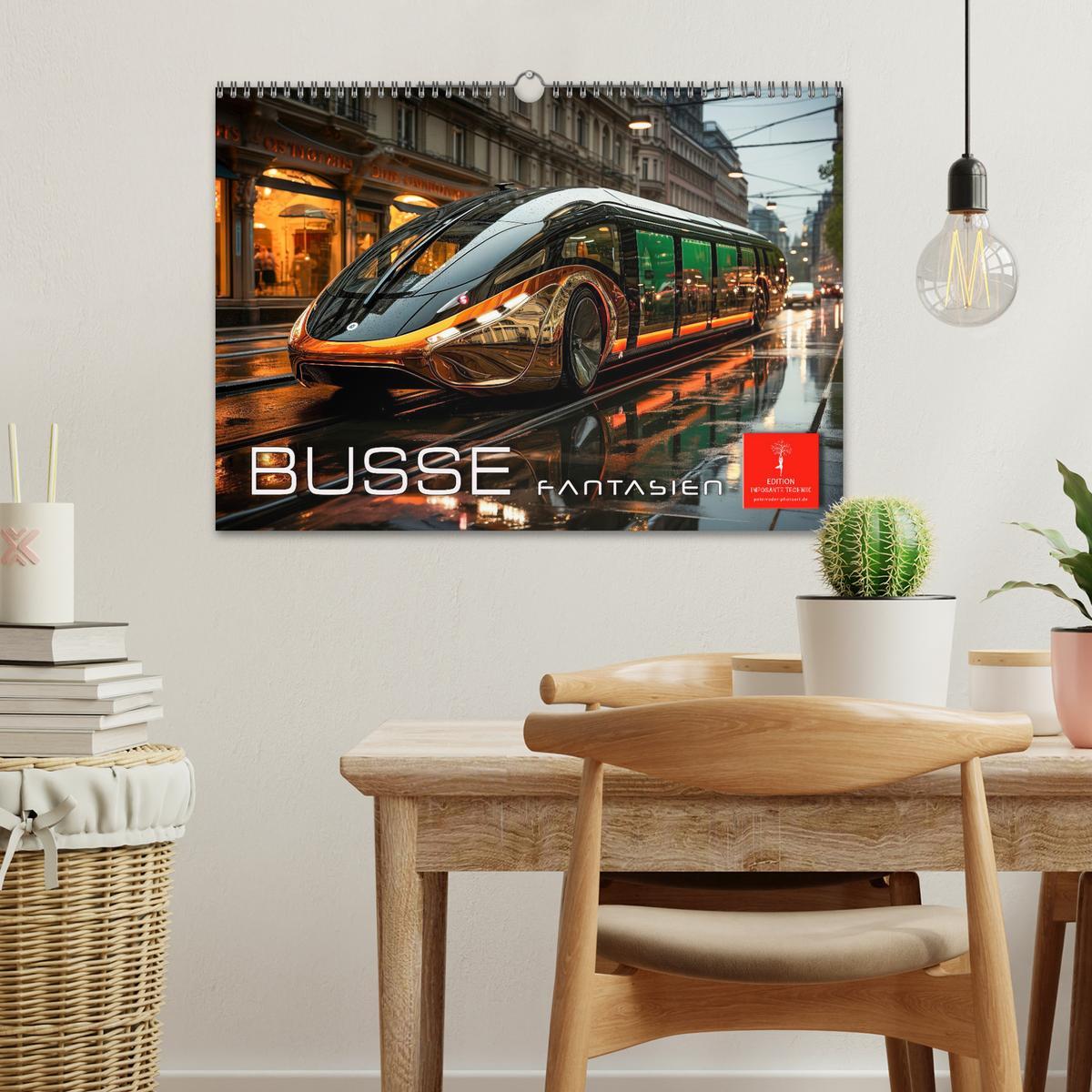 Bild: 9783383885372 | Busse Fantasien (Wandkalender 2025 DIN A3 quer), CALVENDO...