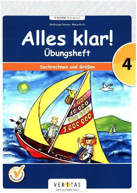 Cover: 9783705889477 | Alles klar! 4. Schuljahr - Übungsheft Sachrechnen und Größen | Buch