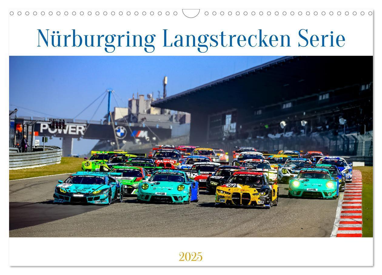 Cover: 9783383927072 | Nüburgring Langstrecken Serie 2025 (Wandkalender 2025 DIN A3 quer),...