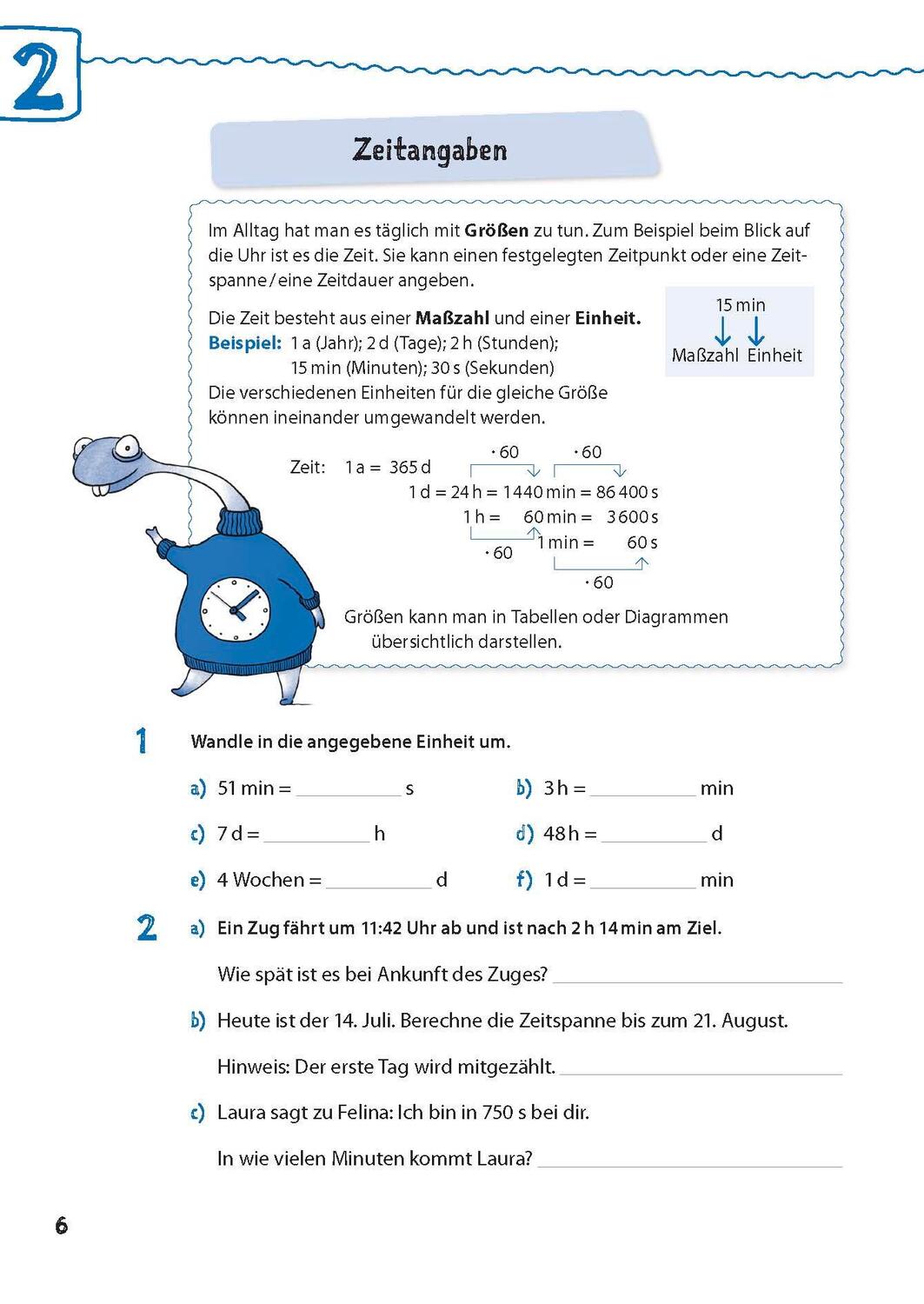 Bild: 9783411720132 | Mathe in 15 Min - Größen und Textaufgaben 5./6. Klasse | Giertzsch