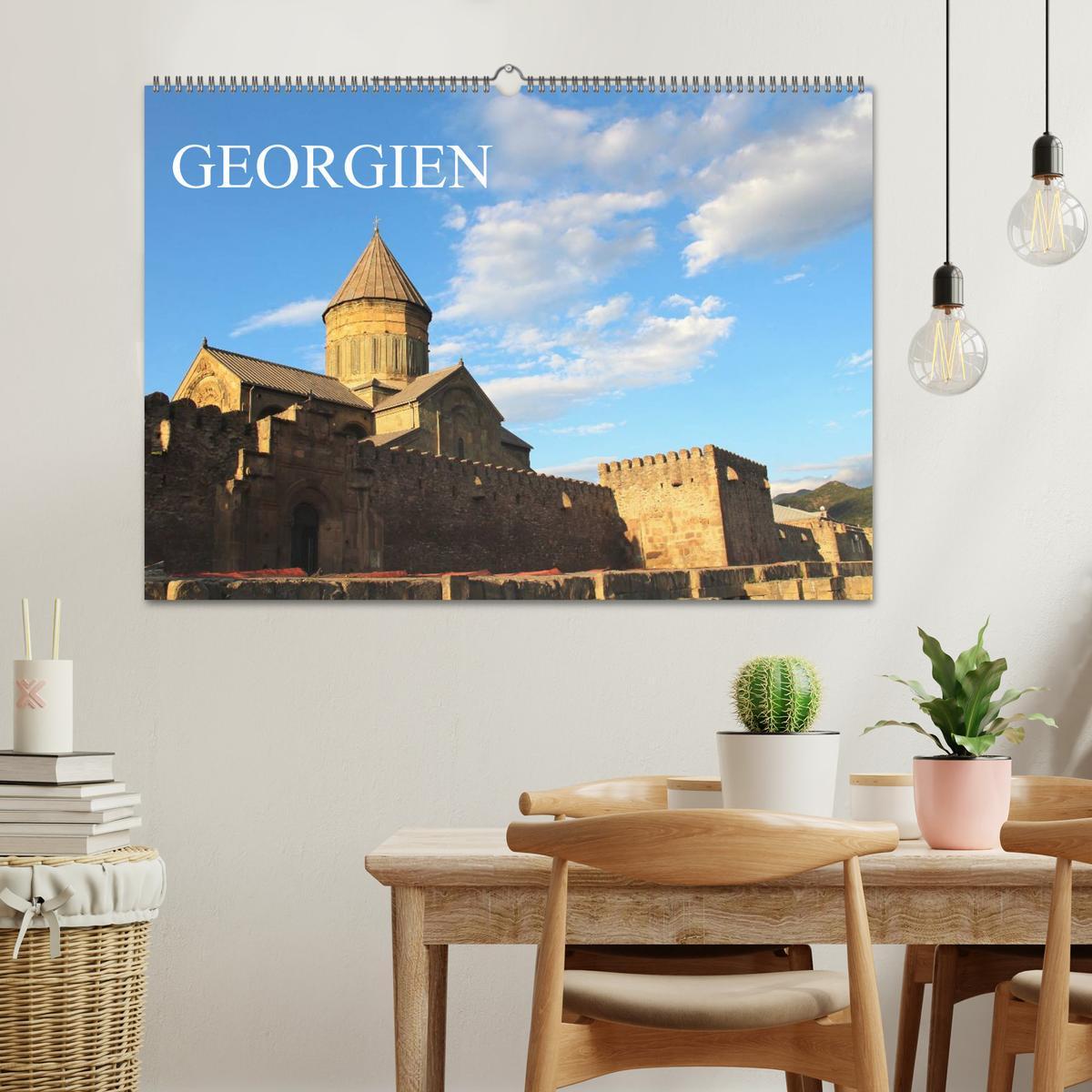 Bild: 9783435460472 | Georgien (Wandkalender 2025 DIN A2 quer), CALVENDO Monatskalender