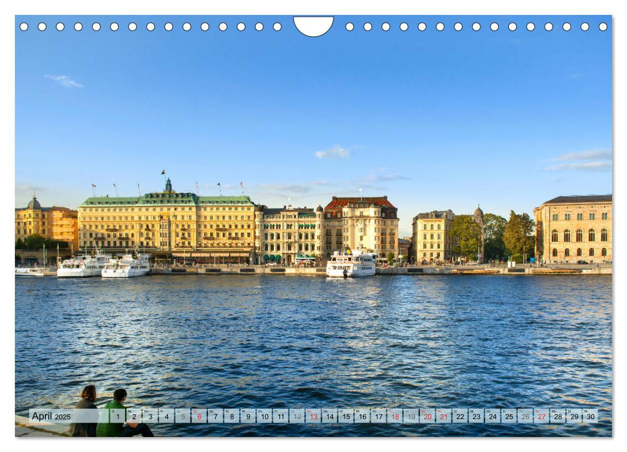 Bild: 9783435106059 | Stockholm - Maritime Ansichten (Wandkalender 2025 DIN A4 quer),...