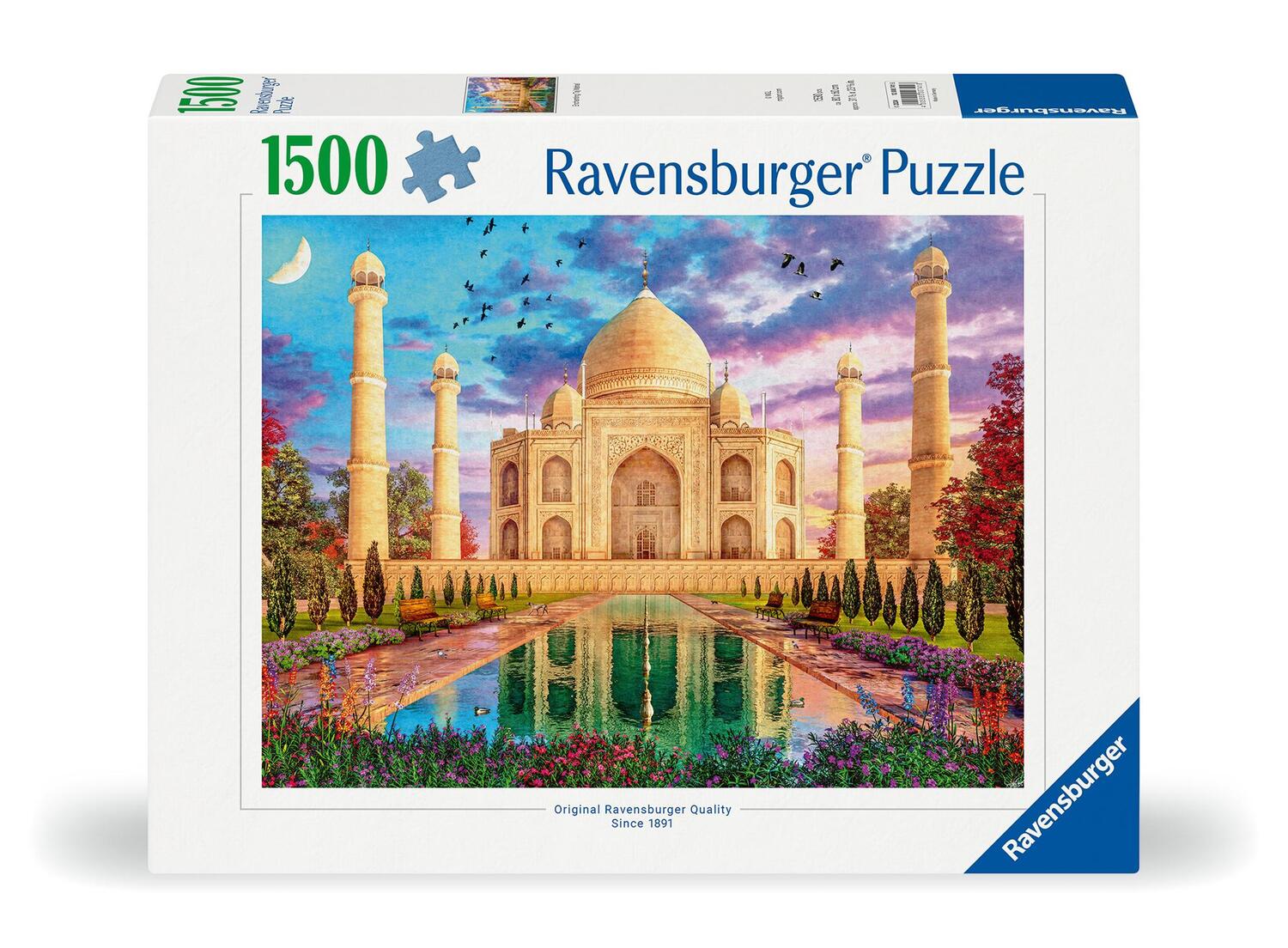 Cover: 4005555007418 | Ravensburger Puzzle 12000741 - Bezauberndes Taj Mahal - 1500 Teile...