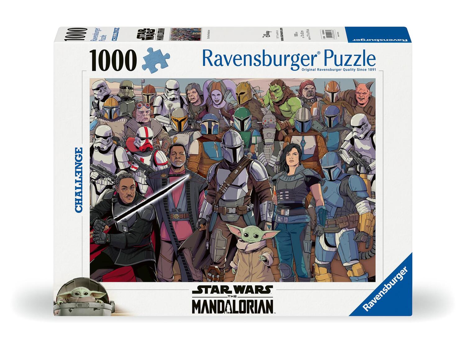 Cover: 4005555005360 | Ravensburger Puzzle 12000536 - Challenge Star Wars Mandalorian -...