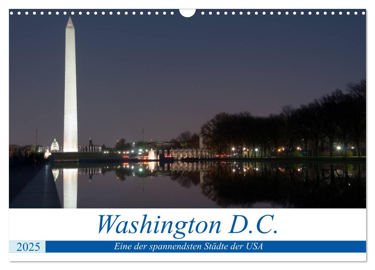 Cover: 9783435719327 | Washington D.C. (Wandkalender 2025 DIN A3 quer), CALVENDO...