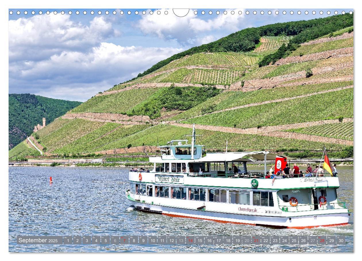 Bild: 9783435463404 | Rüdesheim - Rhein, Riesling, Romantik (Wandkalender 2025 DIN A3...