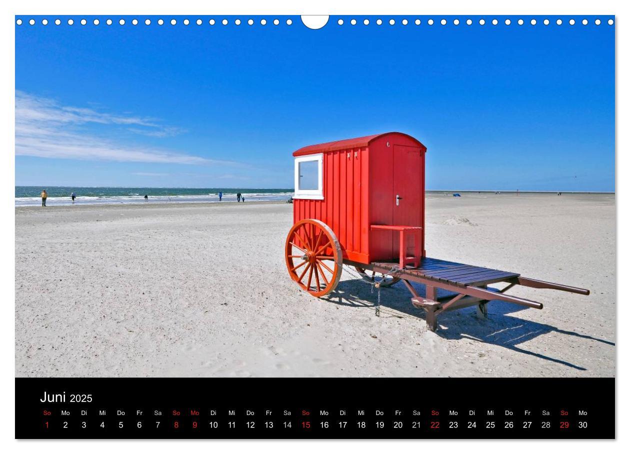 Bild: 9783435819867 | Ostfriesische Inseln (Wandkalender 2025 DIN A3 quer), CALVENDO...