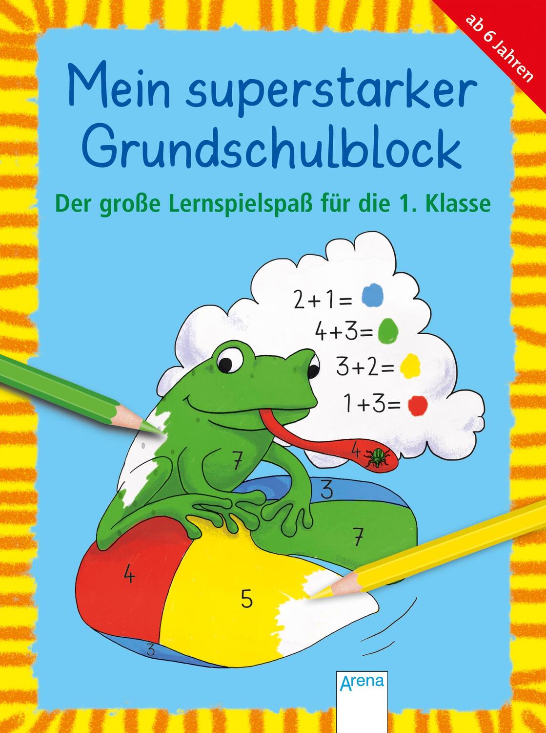 Cover: 9783401714004 | Der große Lernspielspaß für die 1. Klasse | Christine Pätz | Buch