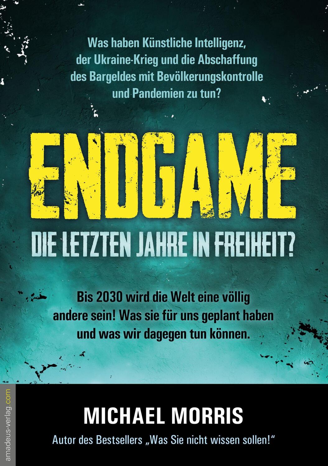 Cover: 9783985620265 | Endgame | Die letzten Jahre in Freiheit? | Michael Morris | Buch