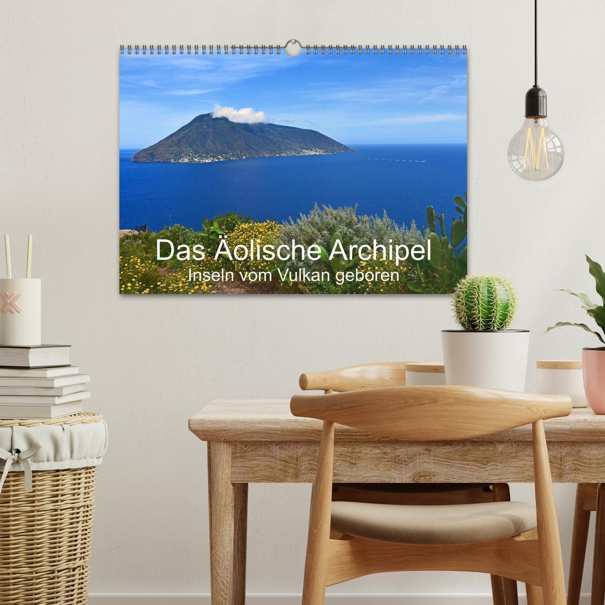 Bild: 9783435448111 | Das Äolische Archipel - Inseln vom Vulkan geboren (Wandkalender...