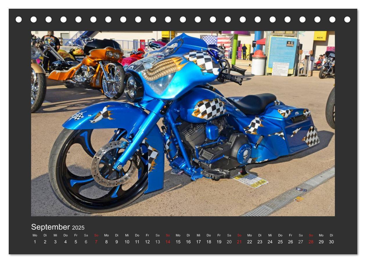 Bild: 9783435787753 | BEST OF HARLEY-DAVIDSON BAGGER-STYLE (Tischkalender 2025 DIN A5...