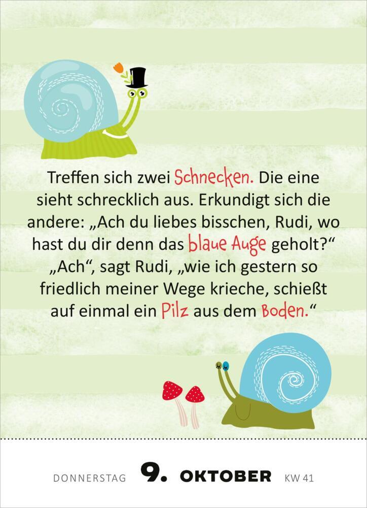 Bild: 4014489133612 | Abreißkalender 365 lustige Kinderwitze 2025 | Kalender | 640 S. | 2025