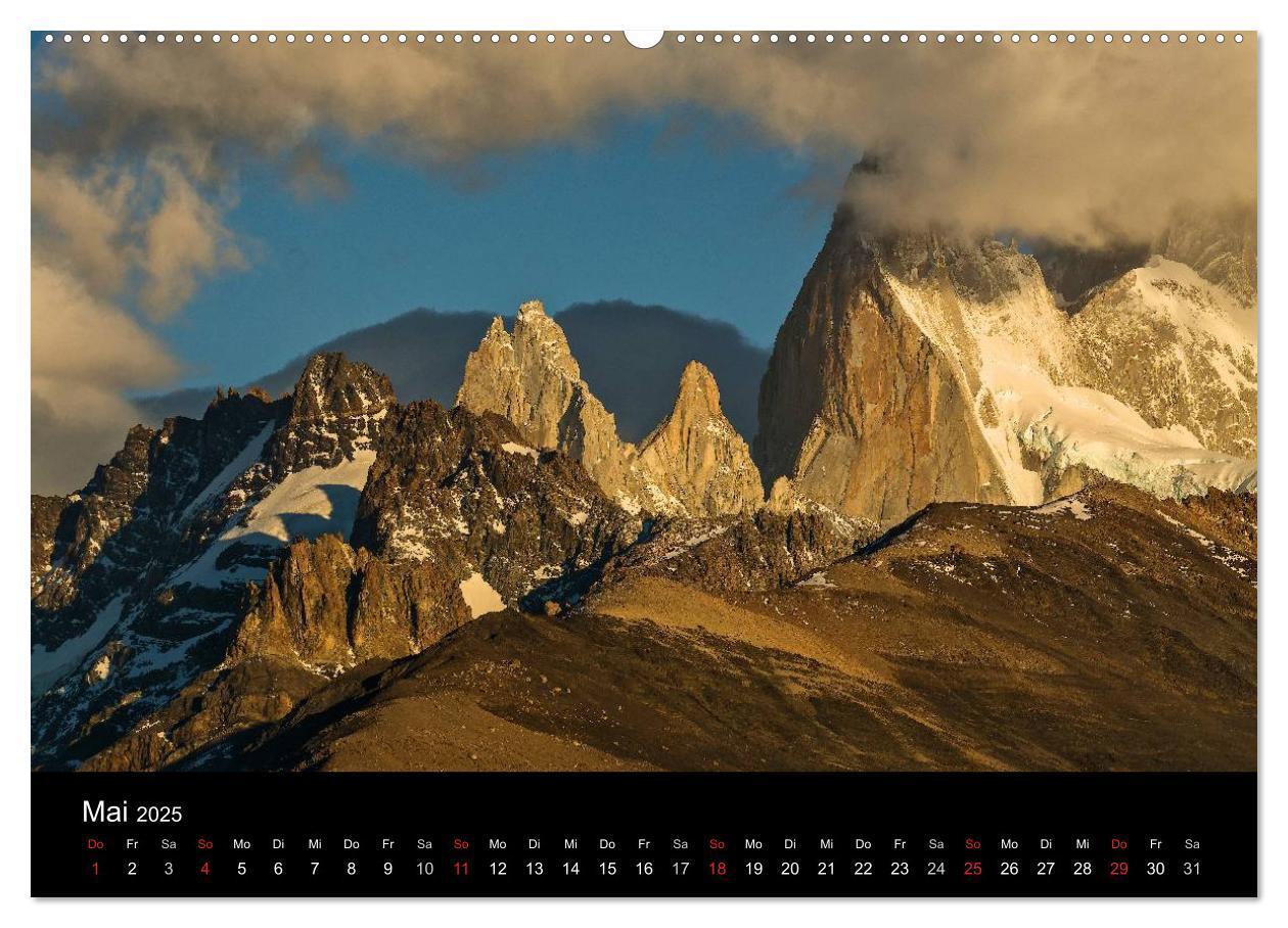 Bild: 9783435607747 | Farbenfrohes Patagonien (Wandkalender 2025 DIN A2 quer), CALVENDO...