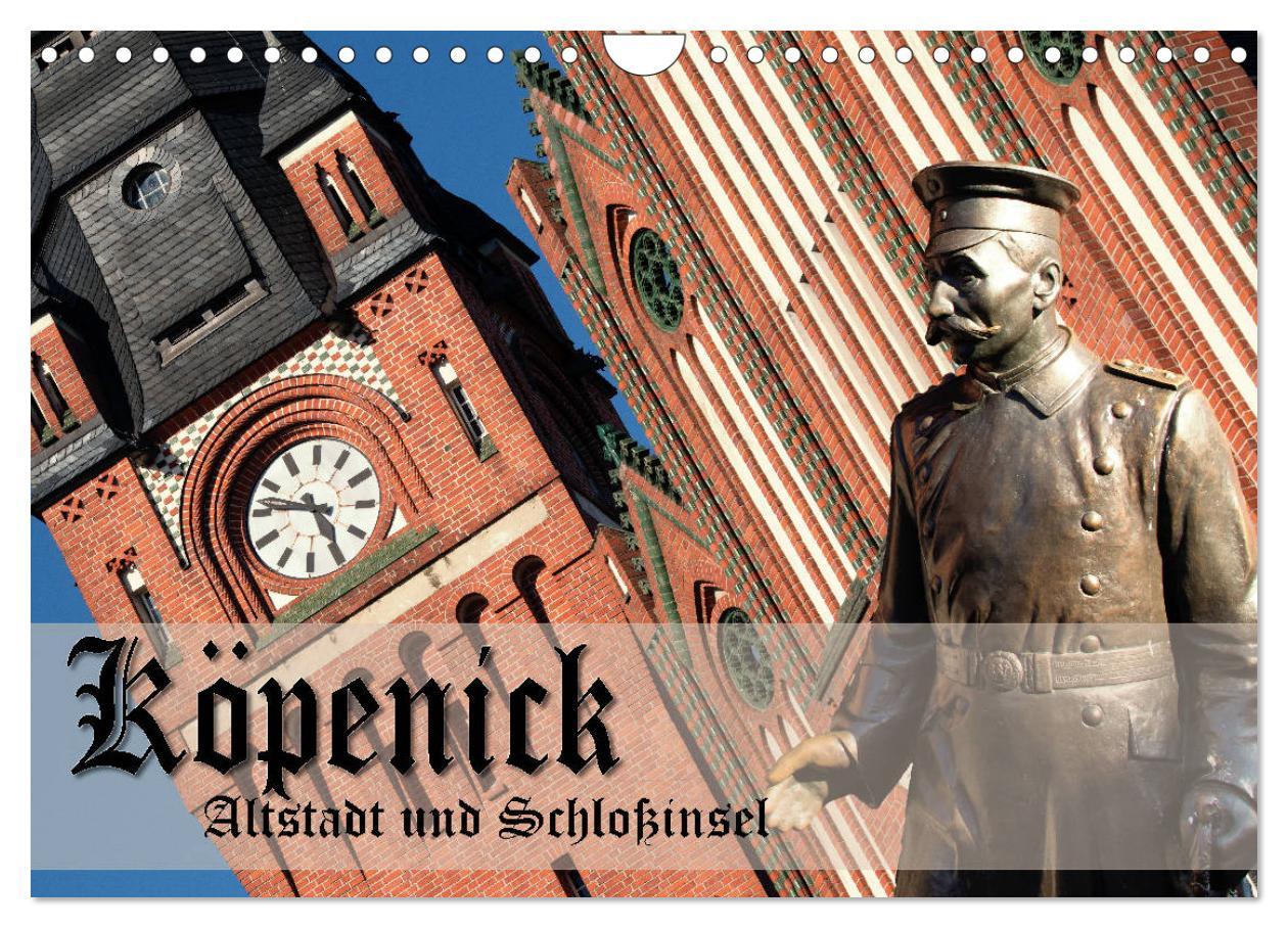 Cover: 9783435345496 | Köpenick - Altstadt und Schlossinsel (Wandkalender 2025 DIN A4...