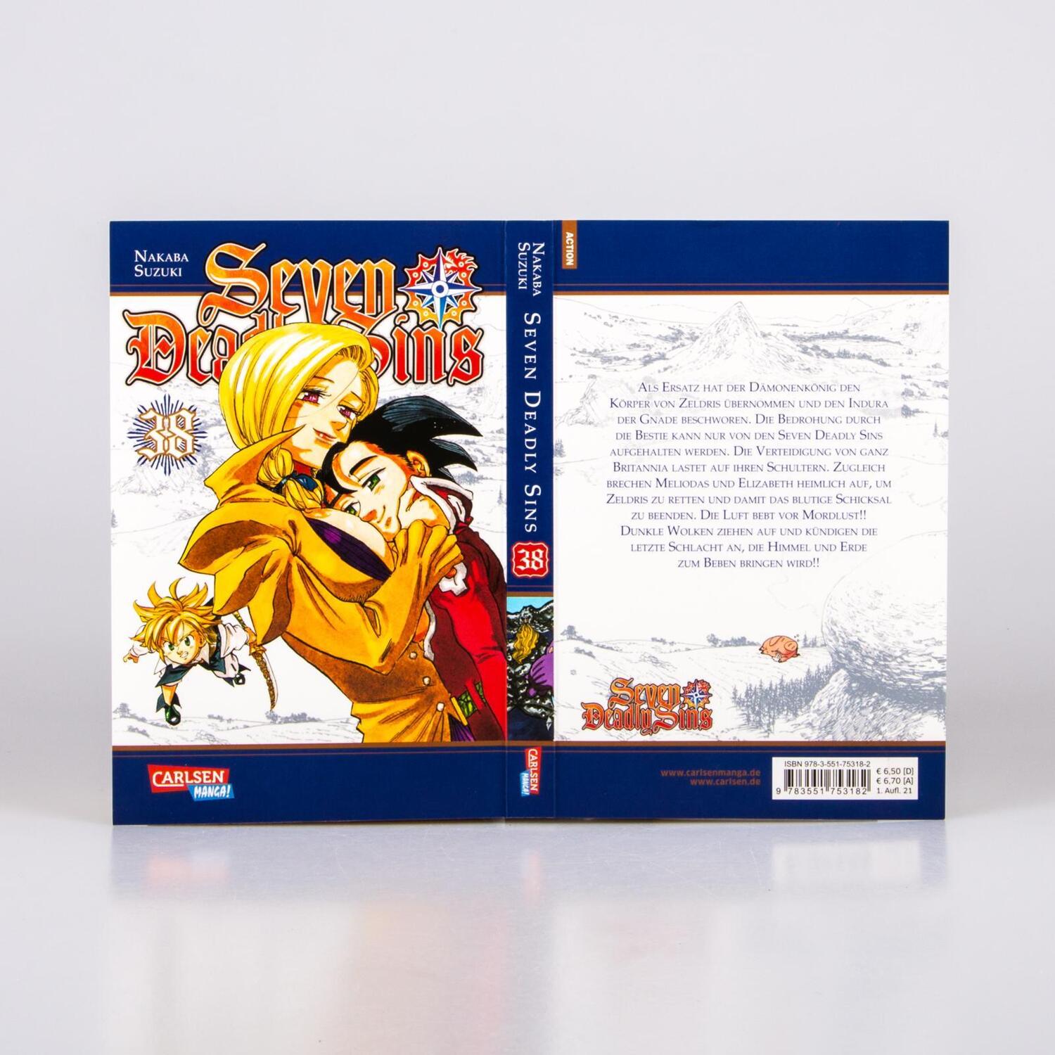 Bild: 9783551753182 | Seven Deadly Sins 38 | Mittelalterliche Fantasy-Action mit Witz | Buch