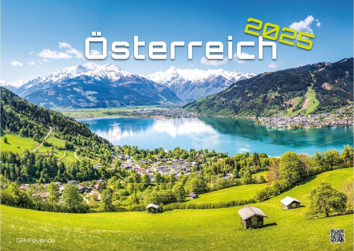 Cover: 9783986733827 | Österreich - 2025 - Kalender DIN A3 | GP-Fever. de | Kalender | 15 S.