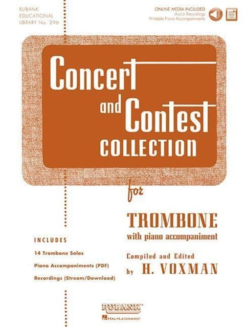 Cover: 884088111175 | Concert and Contest Collection for Trombone | H. Voxman | Taschenbuch