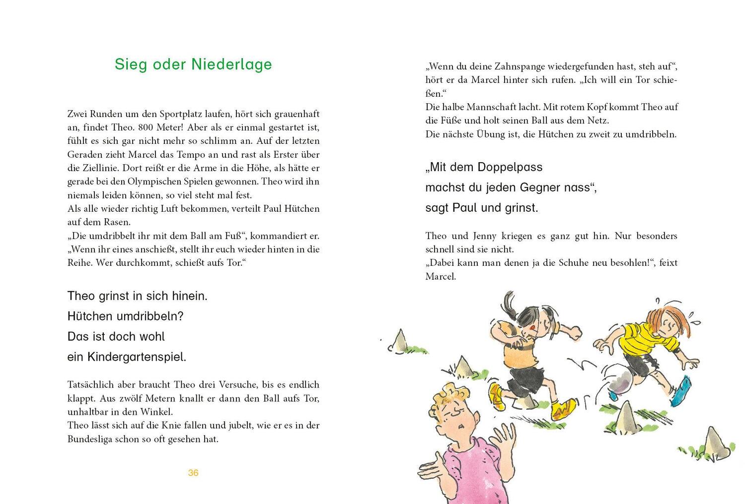 Bild: 9783570180211 | Erst ich ein Stück, dann du - Theo vor, noch ein Tor! | Thilo | Buch