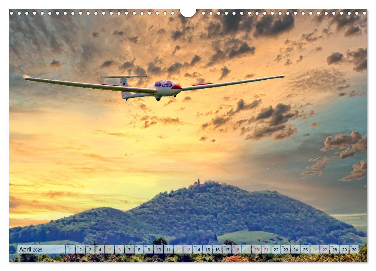 Bild: 9783435148905 | Segelflug, ein Stück Freiheit (Wandkalender 2025 DIN A3 quer),...