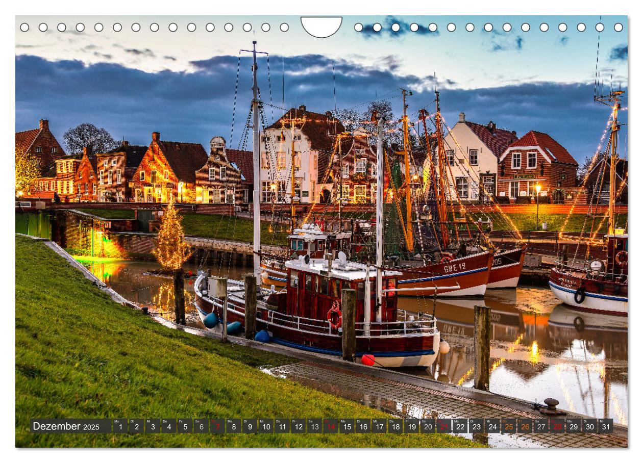 Bild: 9783383783081 | Bezauberndes Ostfriesland (Wandkalender 2025 DIN A4 quer), CALVENDO...