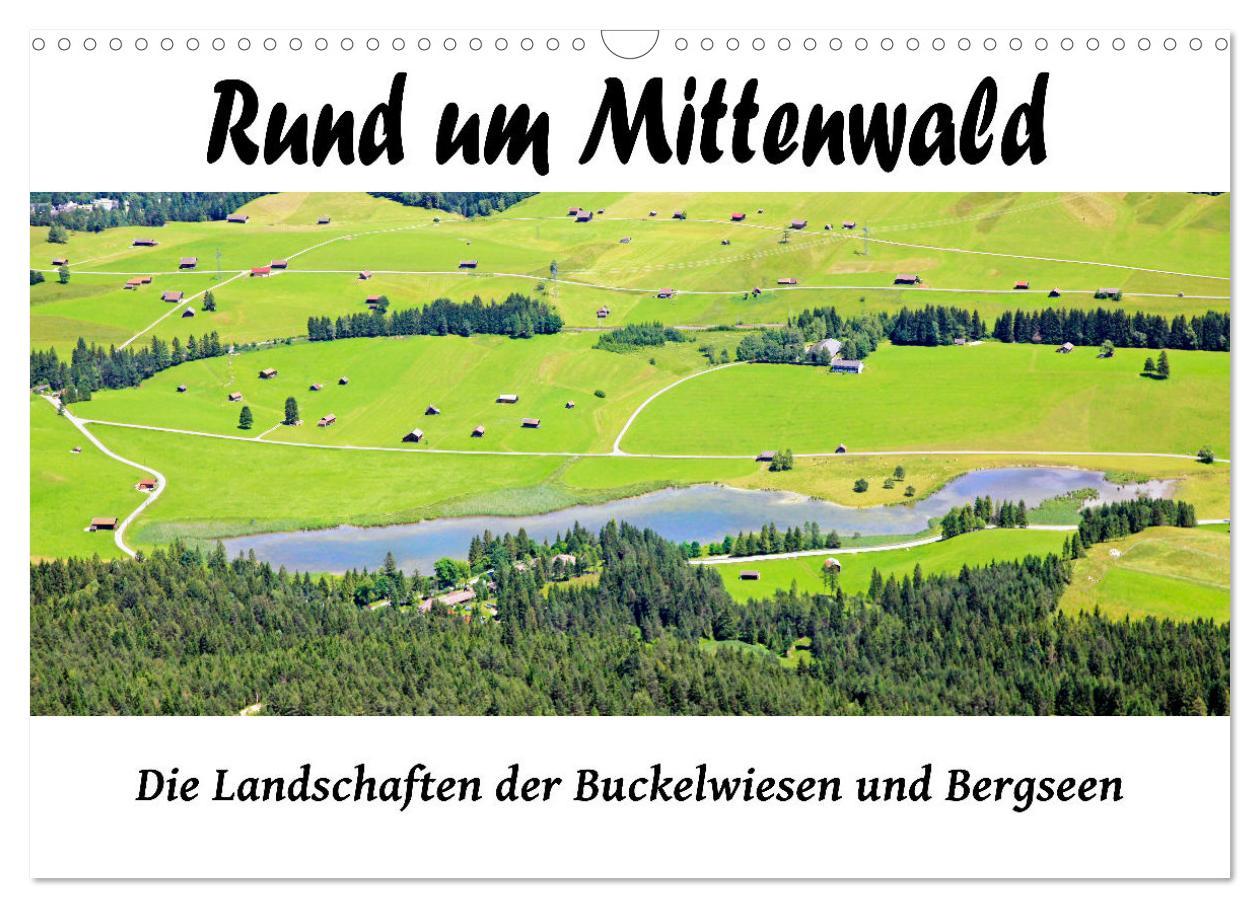 Cover: 9783383818516 | Rund um Mittenwald (Wandkalender 2025 DIN A3 quer), CALVENDO...