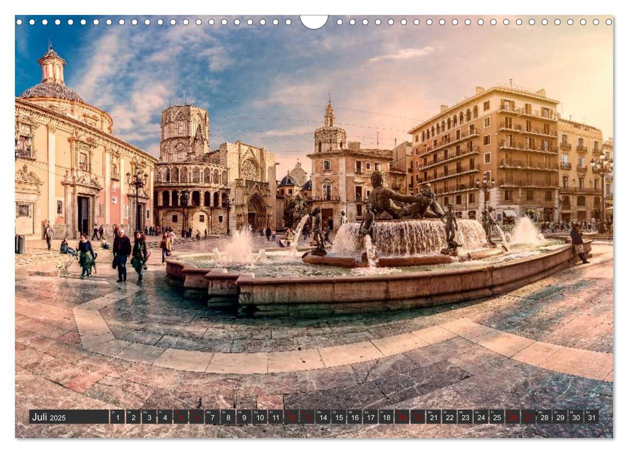 Bild: 9783435439195 | Valencia - Stadt am Turia (Wandkalender 2025 DIN A3 quer), CALVENDO...