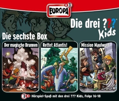 Cover: 888430990425 | Die drei ??? Kids 3er Box 06. Folgen 16-18 (drei Fragezeichen) 3 CDs