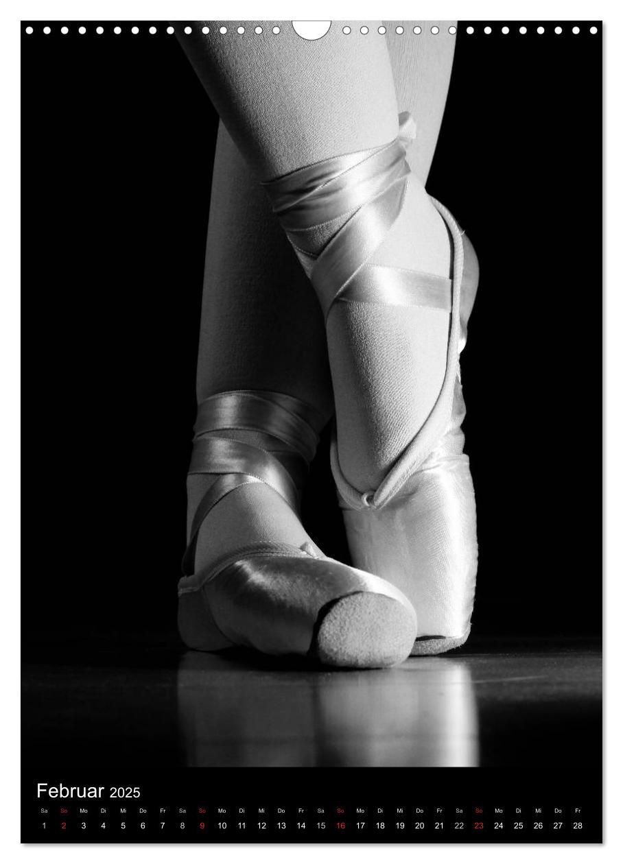 Bild: 9783457049655 | Ballett Schwarzweiss (Wandkalender 2025 DIN A3 hoch), CALVENDO...