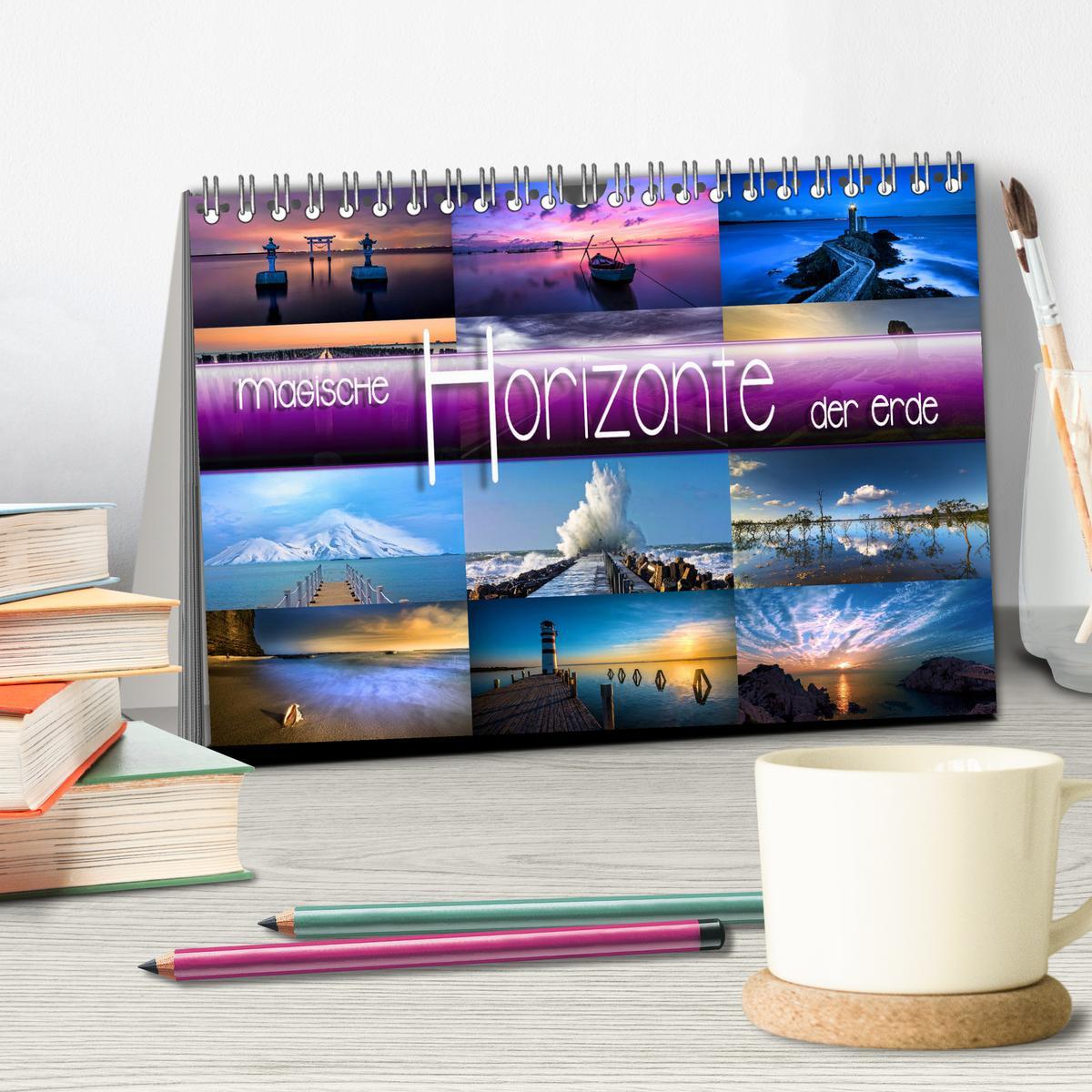 Bild: 9783383996894 | Magische Horizonte der Erde (Tischkalender 2025 DIN A5 quer),...