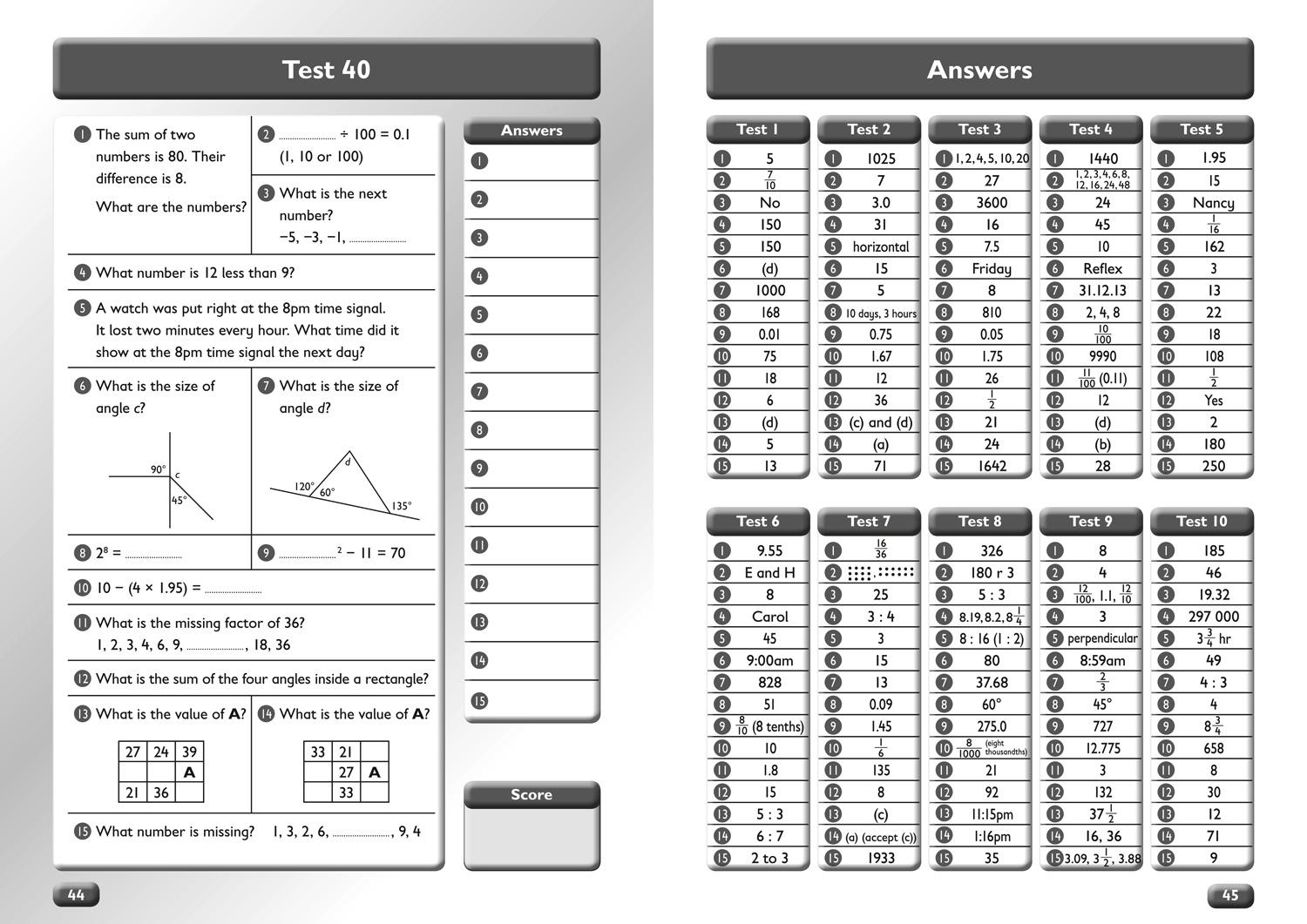 Bild: 9780007457946 | Collins Mental Maths | Ages 10-11 | Collins Ks2 | Taschenbuch | 2011