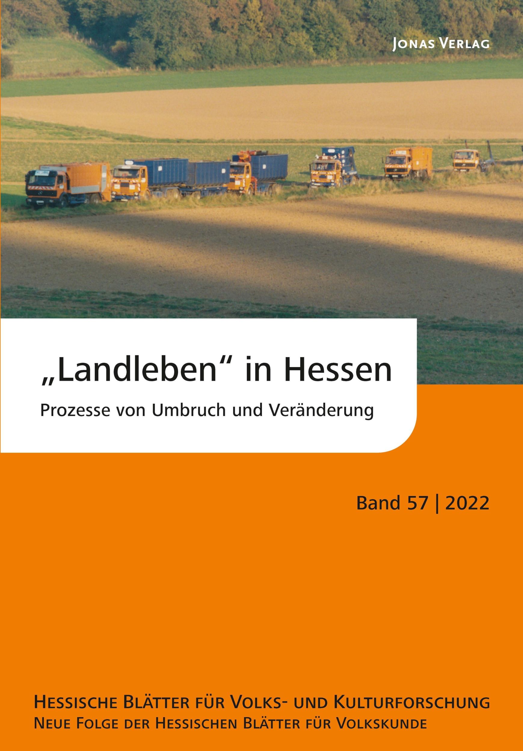 Cover: 9783894456009 | "Landleben" in Hessen | Prozesse von Umbruch und Veränderung | Buch