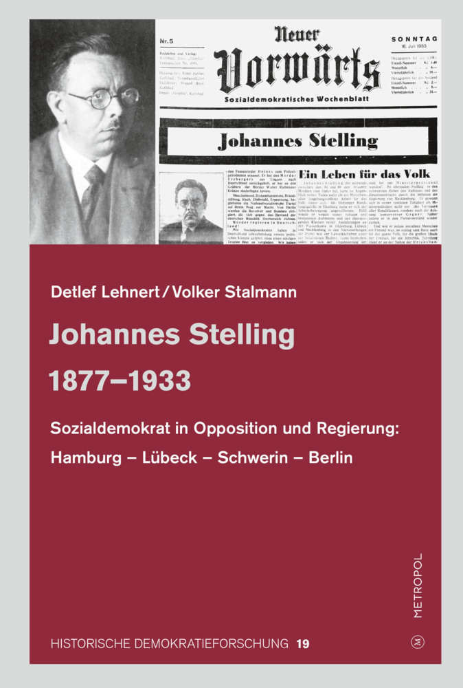 Cover: 9783863315672 | Johannes Stelling 1877-1933 | Detlef Lehnert (u. a.) | Buch | 394 S.