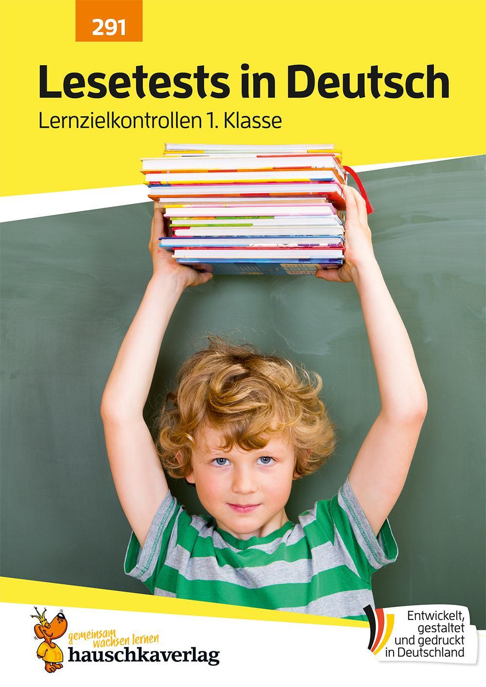 Cover: 9783881002912 | Übungsheft mit Lesetests in Deutsch 1. Klasse | Helena Heiß | 80 S.